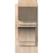 Ekena Millwork Merced Slat Smooth Outlooker, Douglas Fir, 7 1/2"W x 16"D x 16"H OUT08X16X16MRC06SDF - alternate 3